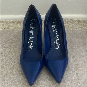 Calvin Klein Royal Blue Women's Heels
